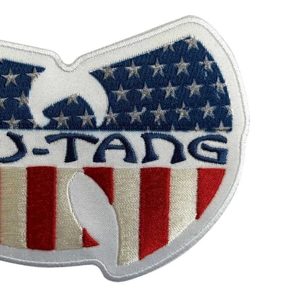 Wu-Tang Clan Star-Spangled Woven Logo Patch