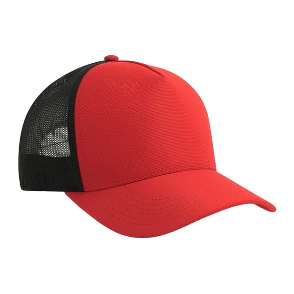 Atlantis Headwear Dempo 5 Panel Stretch Unstructured Trucker Cap