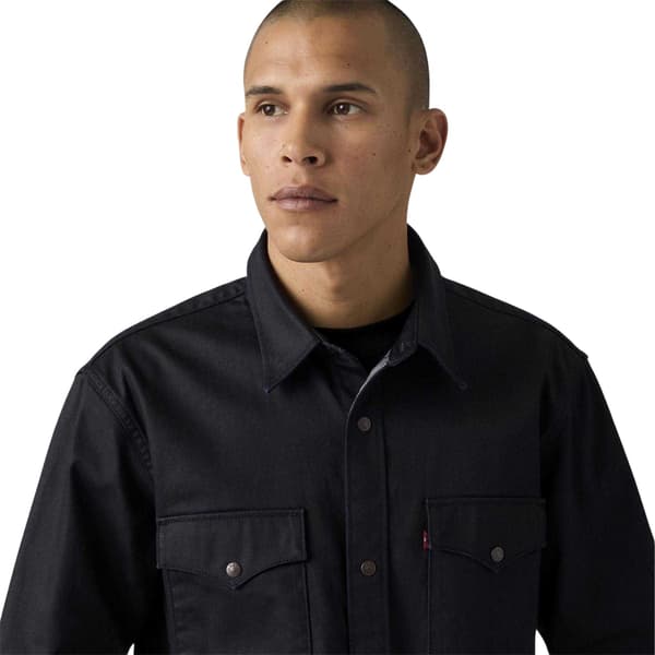 Levis Mens Collared Relaxed Fit Shirt