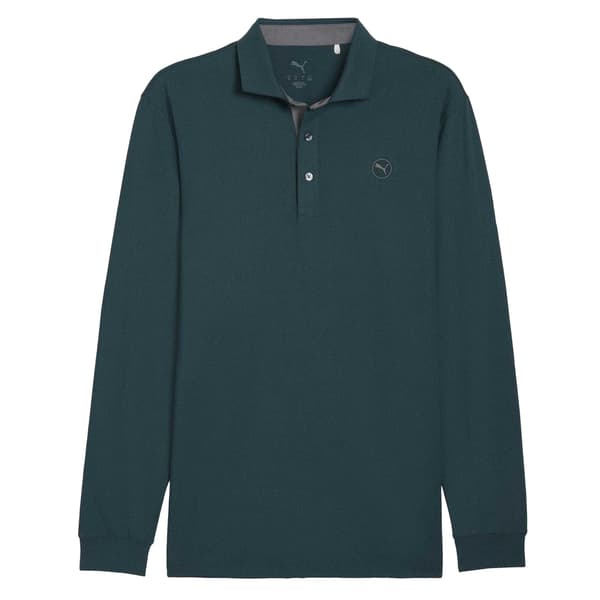 Puma Herr Cloudspun Mellanvikt Långärmad Pikétröja