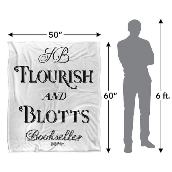 Harry Potter Flourish And Blotts -viltti