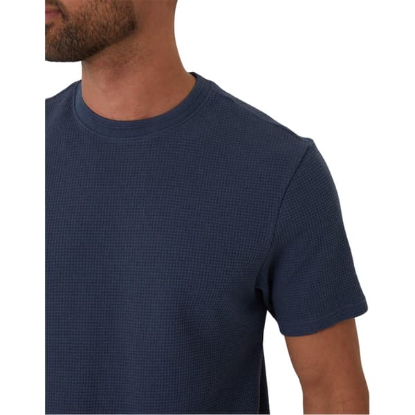 Threadbare Mens Waffle Regular T-Shirt
