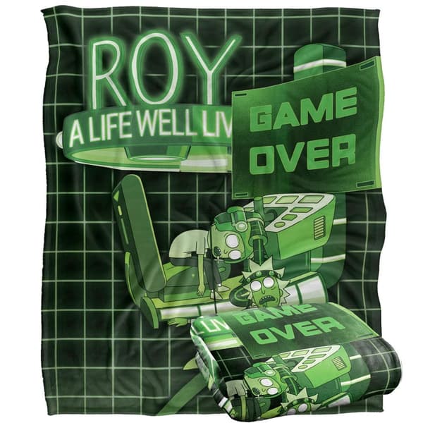 Rick And Morty Roy Blanket
