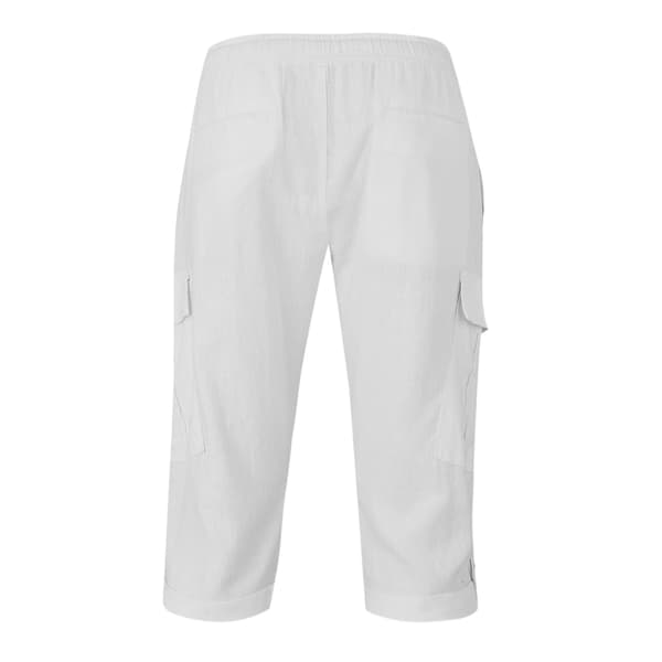 Threadbare Mens Memphis Linen Blend Cargo Shorts