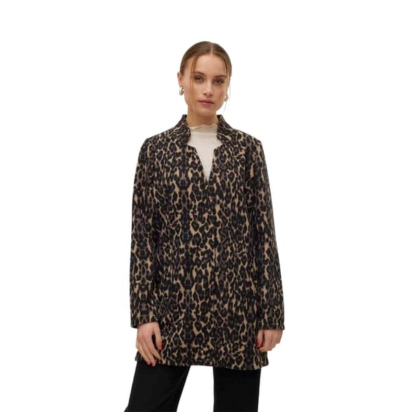 Vero Moda Dam Katrine Leopardmönstrad Jacka