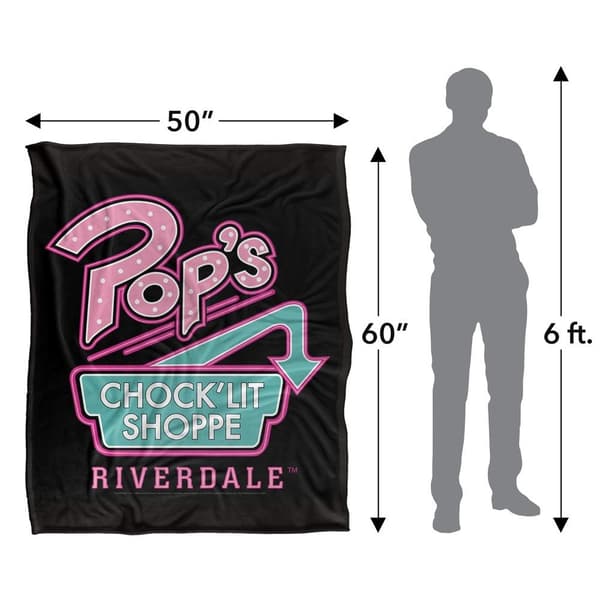 Riverdale Pop´s Chock´lit Shoppe Silky Supersoft Blanket