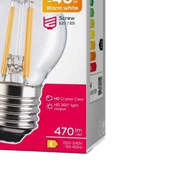 TCP ES/E27 LED Filament Bulb