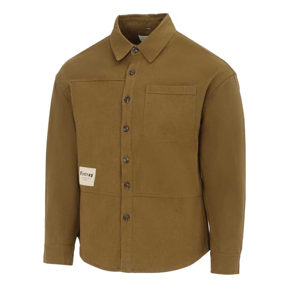 Firetrap Herr Logotyp Tung Långärmad Skjorta
