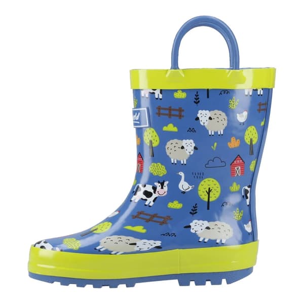 Cotswold Barn/Barn Puddle Farm Animals Pull-On Wellington Boots