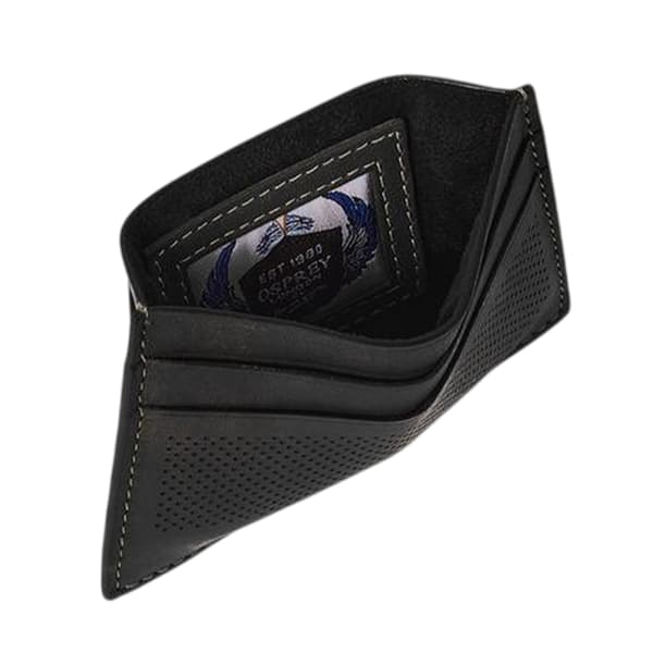 Osprey Arthur Perforated Leather Card Holder