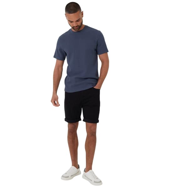 Threadbare Mens Waffle Regular T-Shirt