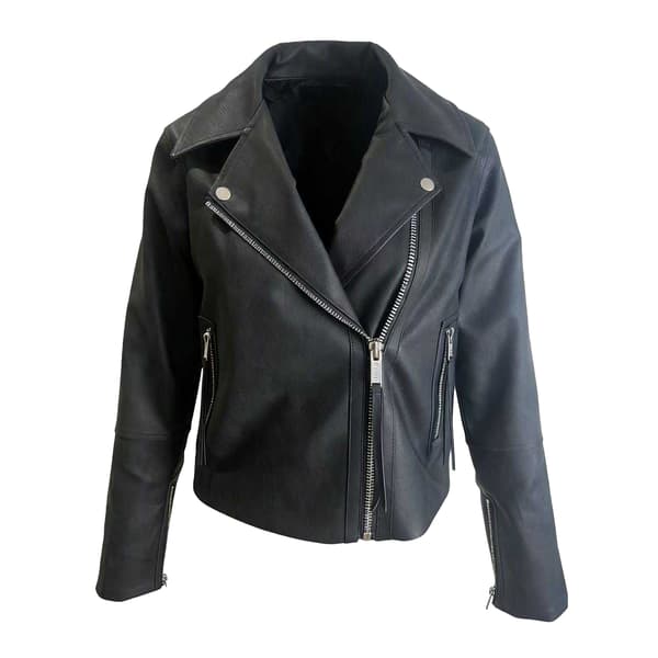 Kangol Womens/Ladies Asymmetric Regular Biker Jacket