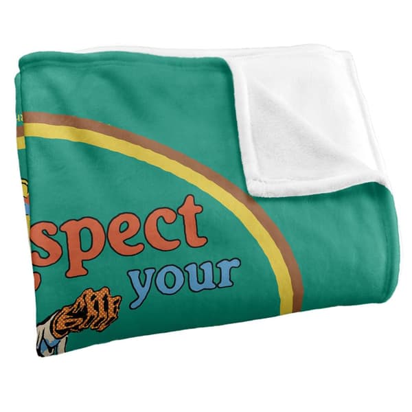Steven Rhodes Respect Your Elders Soft Touch Blanket