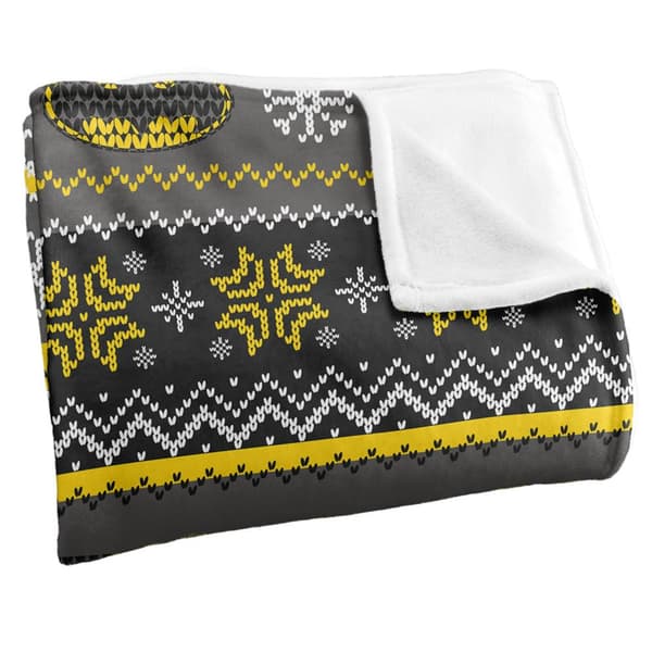 Batman jouluinen Fair Isle -viltti