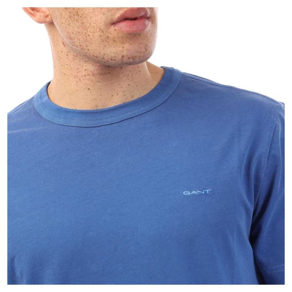 Gant Herr T-shirt med blekt rund halsringning