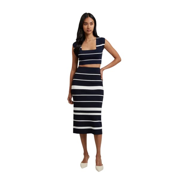 Ted Baker Dam/Kvinnor Randig Stickad Pennkjol