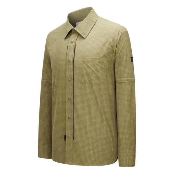 Firetrap Herr 3-i-1 Ripstop Konvertibel Skjorta