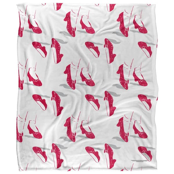 The Wizard Of Oz Ruby Slipper Blanket