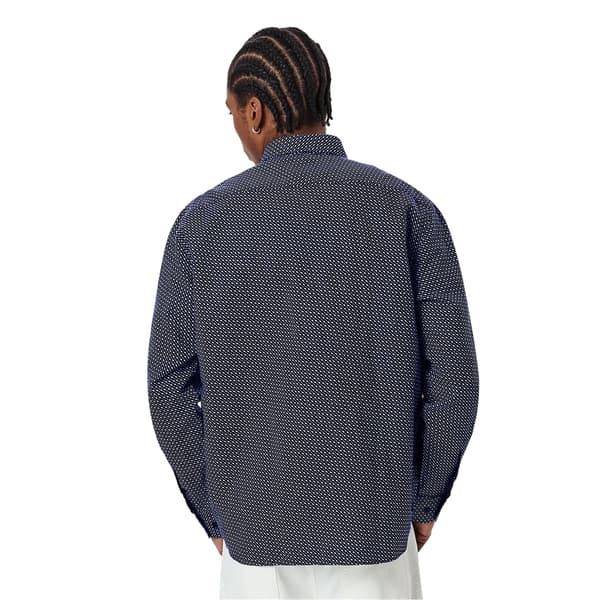 Boss Mens Geometric Pattern Regular Shirt
