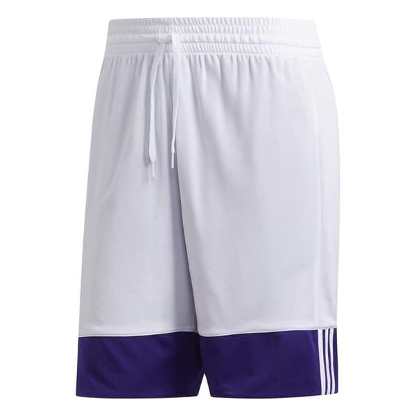Adidas vändbara basketshorts med logotyp för män
