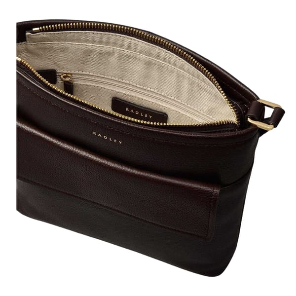 Radley Brompton Croc Leather Trim Handbag