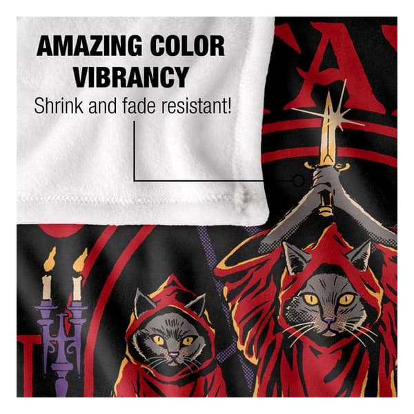 Steven Rhodes Catanic Panic Soft Touch Blanket