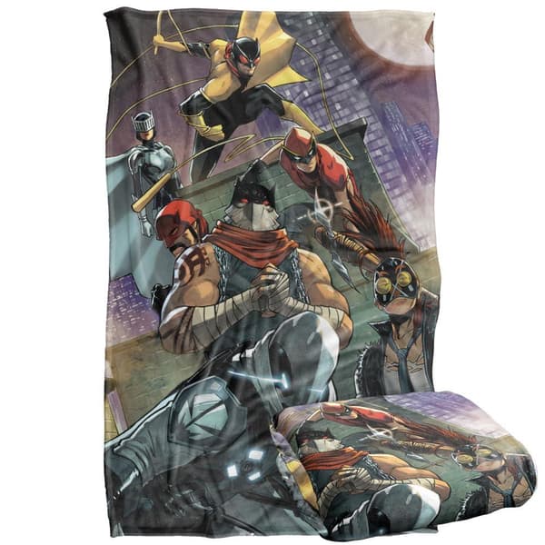Batman Team Soft Touch Blanket