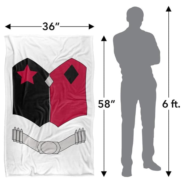 Batman New Headquater Uniform Soft Touch Blanket