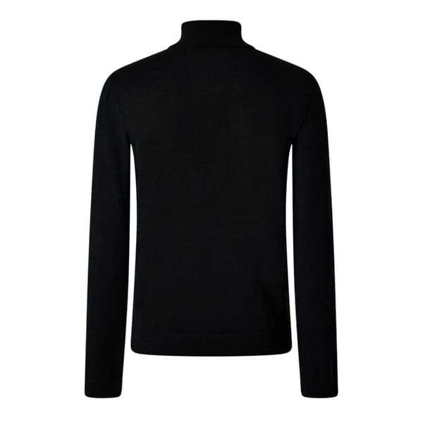 Off White Herr Stickad Tröja med Polokrage
