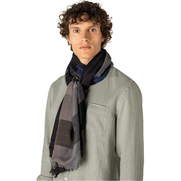 Spasso Checked Reversible Scarf