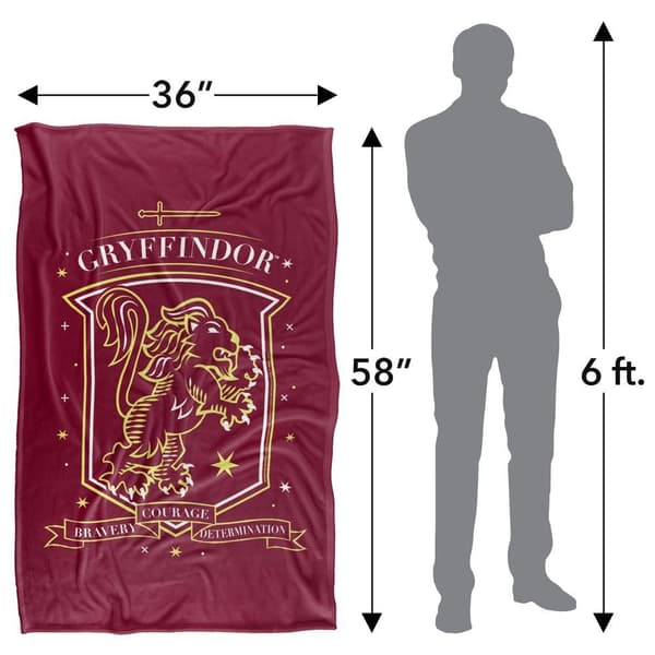Harry Potter Gryffindor Shield Blanket