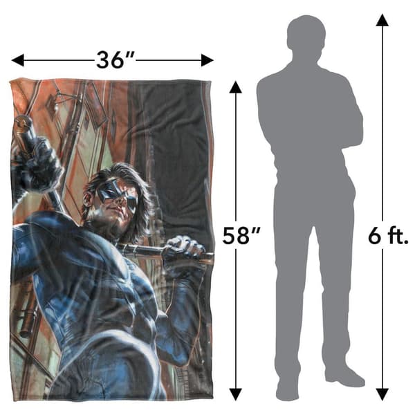 Batman Nightwing City Blanket