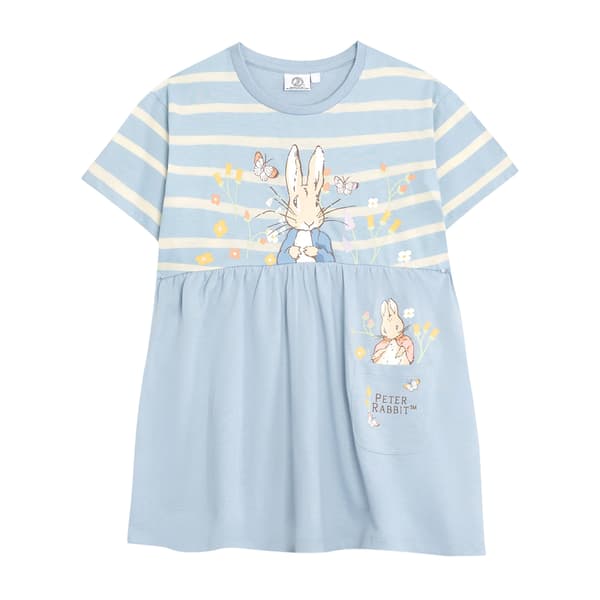 Peter Rabbit Randig Klänning för Flickor