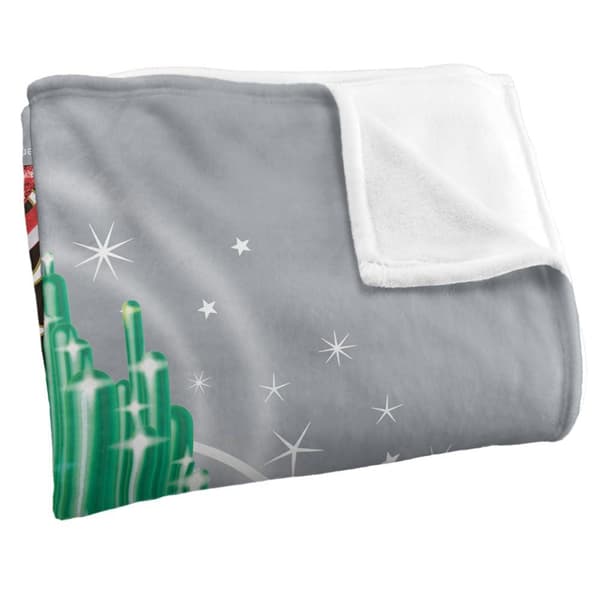 Wizard Of Oz Emerald City Soft Touch Blanket