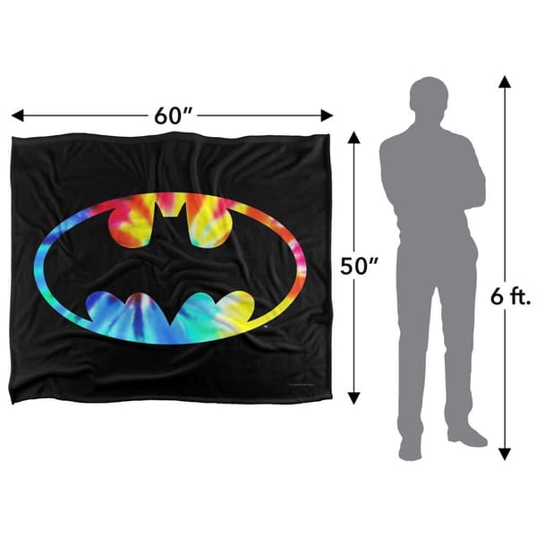 Batman Tie Dye Filt