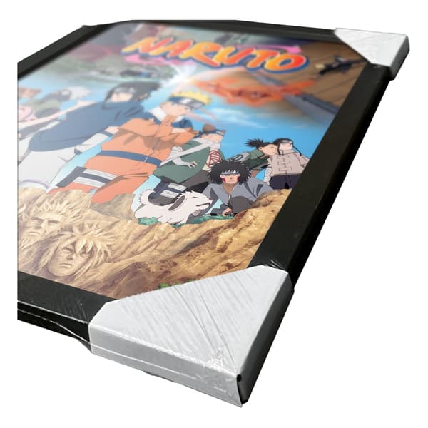 Naruto Divided Framed Poster