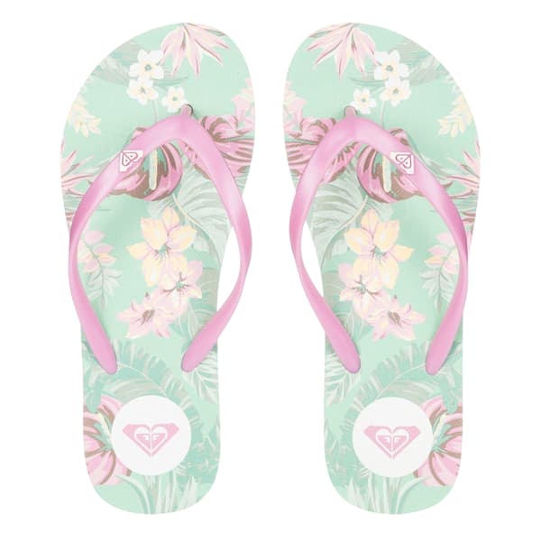 Roxy Womens/Ladies Open Toe Beach Flat Flip Flops