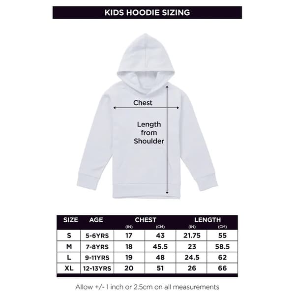 Black Panther Barn/Kids Scratch Pull Over Hoodie