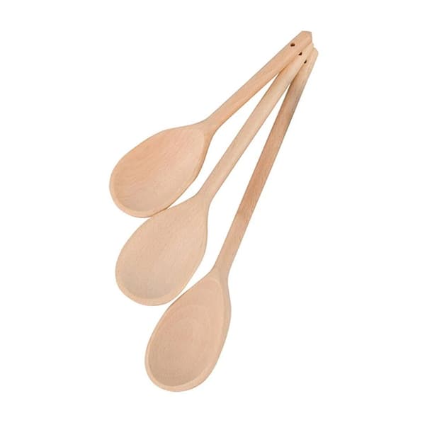 Träskedar, blandade, 3-pack