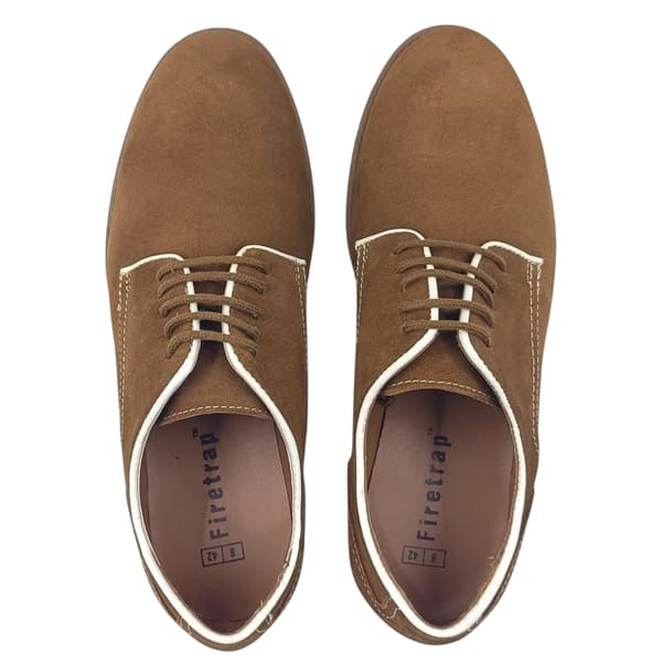Firetrap Herr Arthur Mocka Låg Blockklack Derby Skor