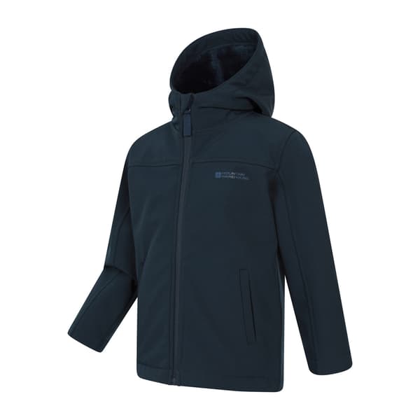 Mountain Warehouse Childrens/Kids Arctic Borg Lined Soft Shell Jacket