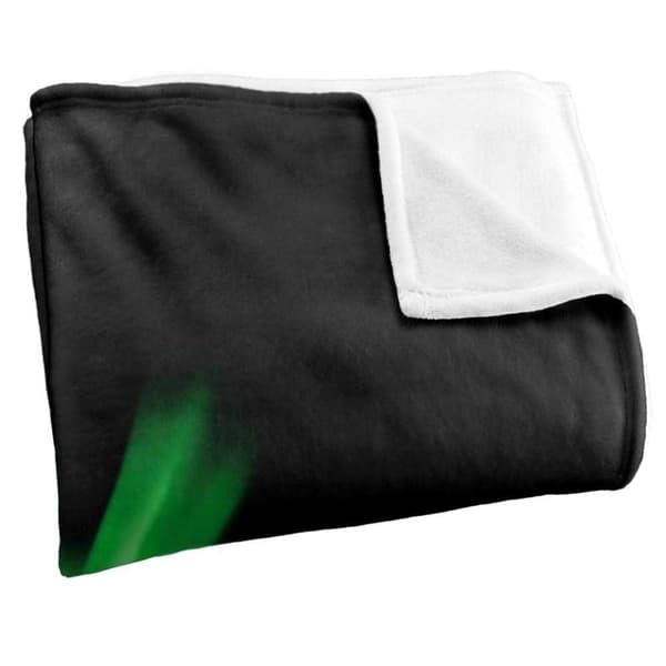 Green Lantern Glow Logo Soft Touch Blanket