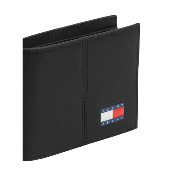 Tommy Jeans Tri-Fold Leather Card Wallet