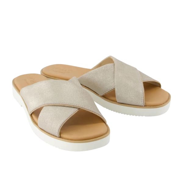 Toms Dam Mae Crossover Strap Sliders