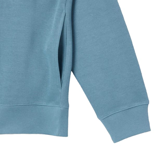 Lacoste Mens Interlock Quarter Zip Sweatshirt