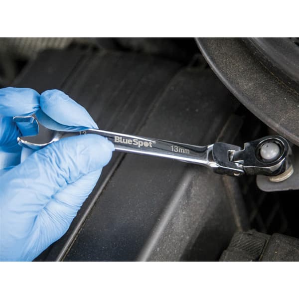 Bluespot Tools Flexible Head Ratchet Set