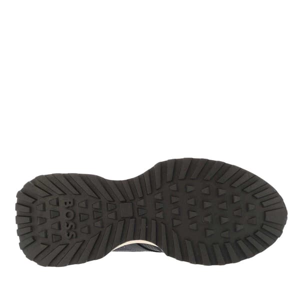 Boss Mens Jonah Run Leather Trainers