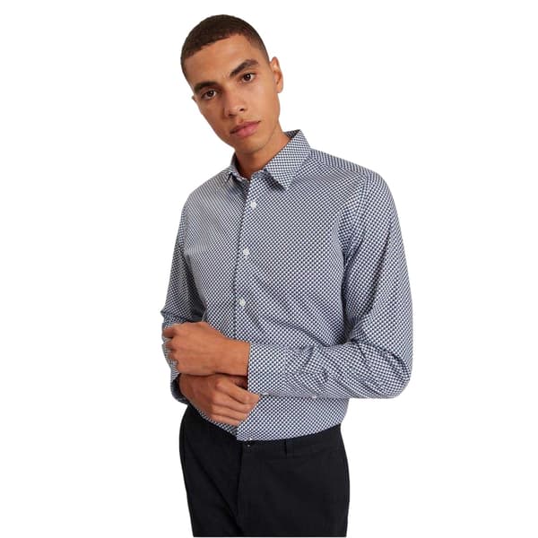 Ted Baker Mens Geometric Pattern Shirt