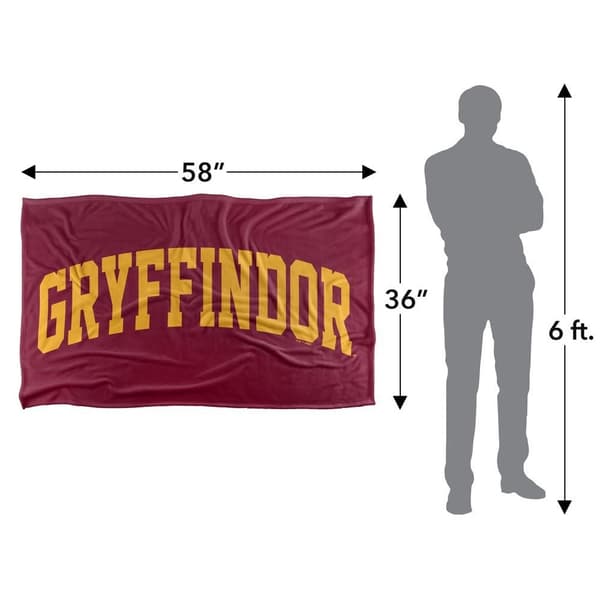 Harry Potter Gryffindor Arched Blanket