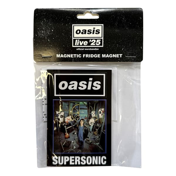 Oasis Supersonic Fridge Magnet